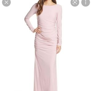 Vince Camuto size 12 pink maxi dress euc